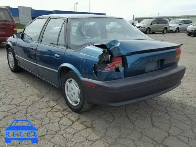 1993 SATURN SL1 1G8ZH5599PZ151911 image 2