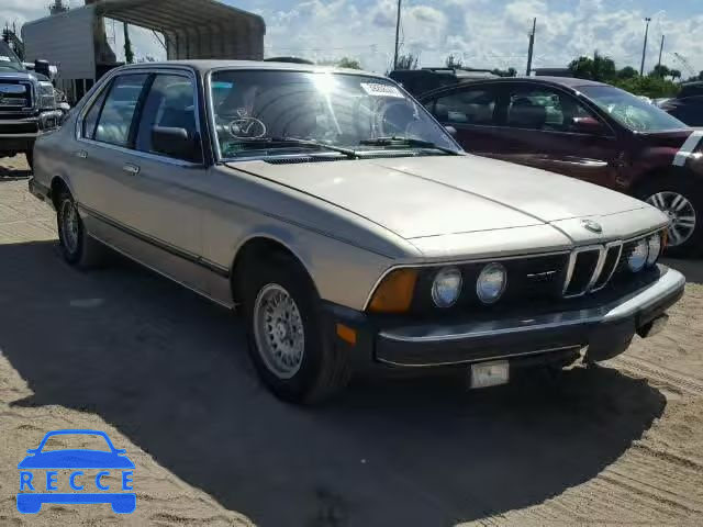 1984 BMW 733I AUTOMATIC WBAFF840XE9283654 image 0