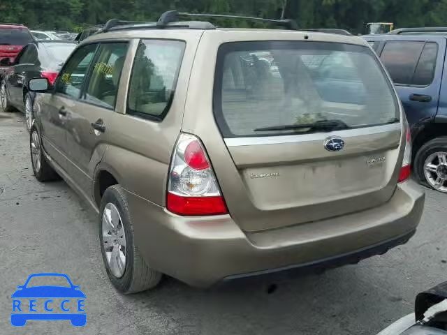 2008 SUBARU FORESTER JF1SG636X8H731514 image 2