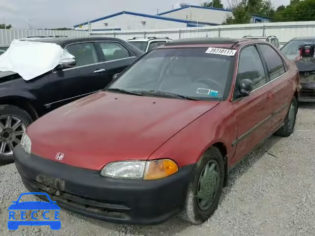 1992 HONDA CIVIC EX/E JHMEH9691NS006585 Bild 1