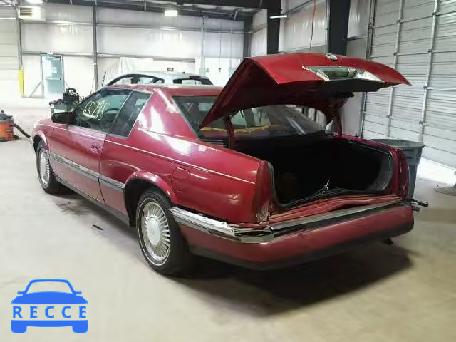 1993 CADILLAC ELDORADO 1G6EL13BXPU600465 зображення 2