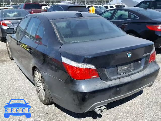 2008 BMW 550 WBANW535X8CT52387 image 2