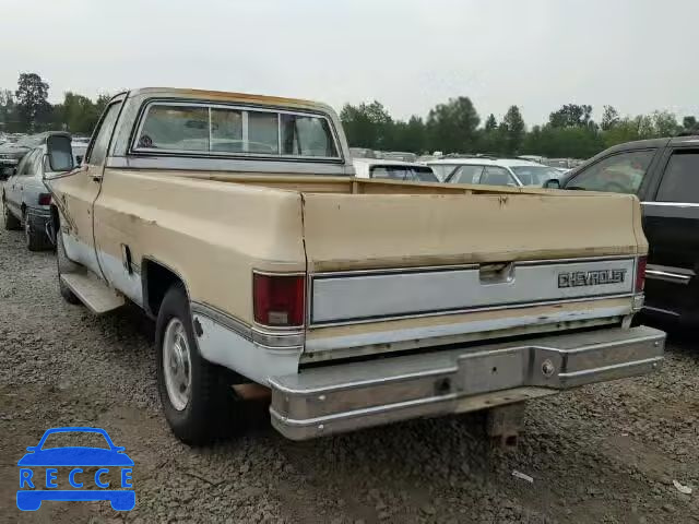 1983 CHEVROLET C20 1GCGC24W9DJ115616 зображення 2