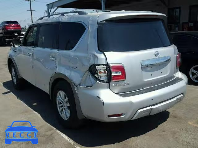 2017 NISSAN ARMADA SV JN8AY2ND4H9003595 image 2