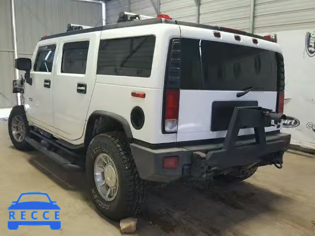 2007 HUMMER H2 5GRGN23U17H103206 image 2