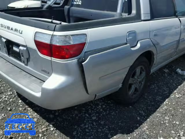 2005 SUBARU BAJA TURBO 4S4BT63C455104263 image 9
