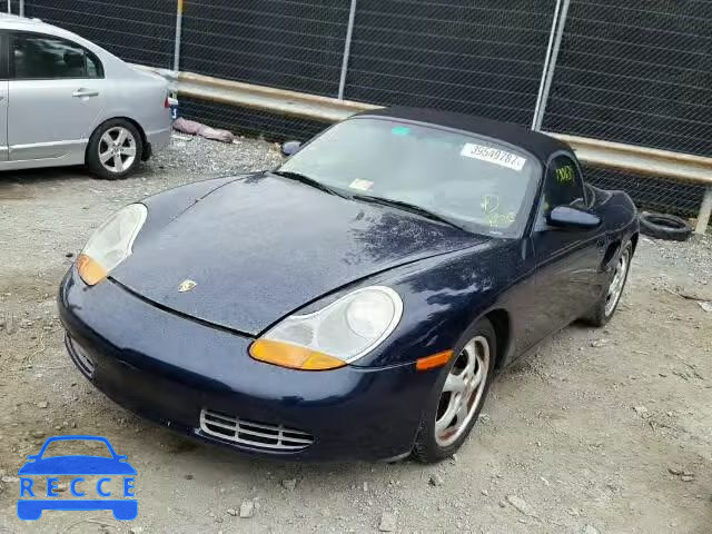 1997 PORSCHE BOXSTER WP0CA2982VS624067 image 1