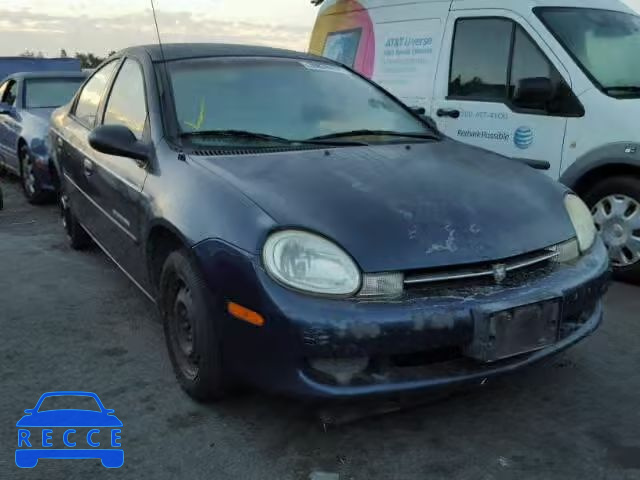 2000 DODGE NEON/ES 1B3ES46C2YD755407 image 0