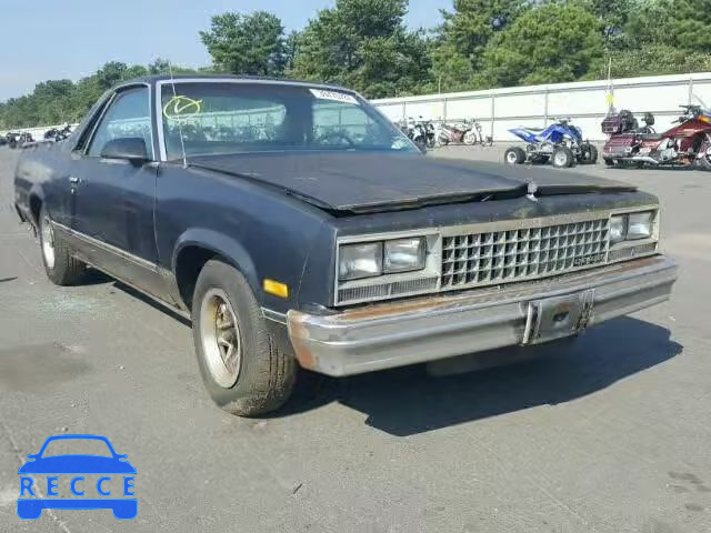 1986 CHEVROLET EL CAMINO 3GCCW80Z9GS918535 зображення 0