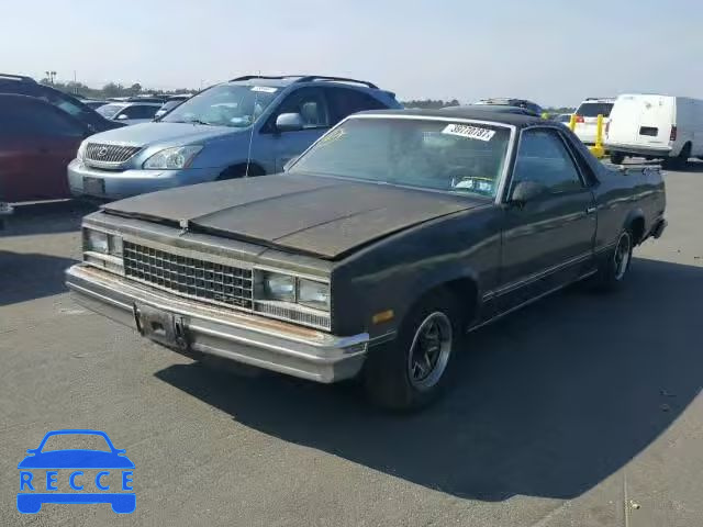 1986 CHEVROLET EL CAMINO 3GCCW80Z9GS918535 зображення 1