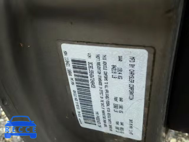 1998 CHRYSLER SEBRING 3C3EL55H2WT248453 image 9