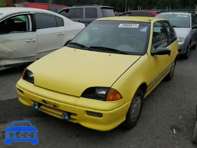 1994 GEO METRO 2C1MR2461R6791545 зображення 1