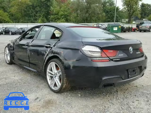 2014 BMW 650XI GRAN WBA6B4C51ED099394 зображення 2