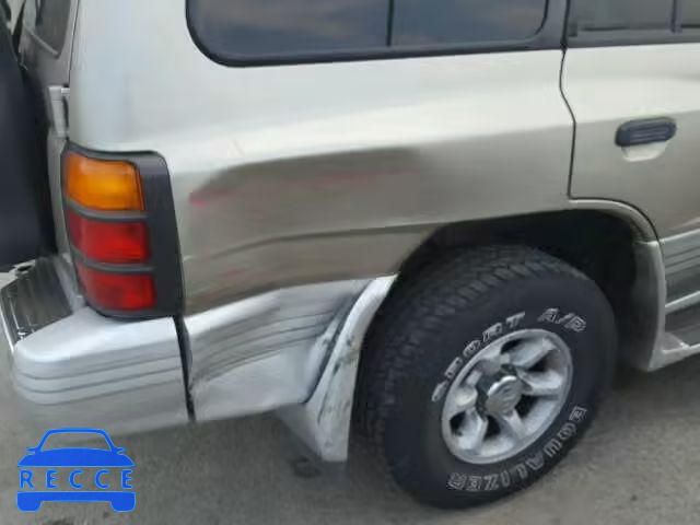 2000 MITSUBISHI MONTERO JA4MR51R4YJ002710 зображення 8