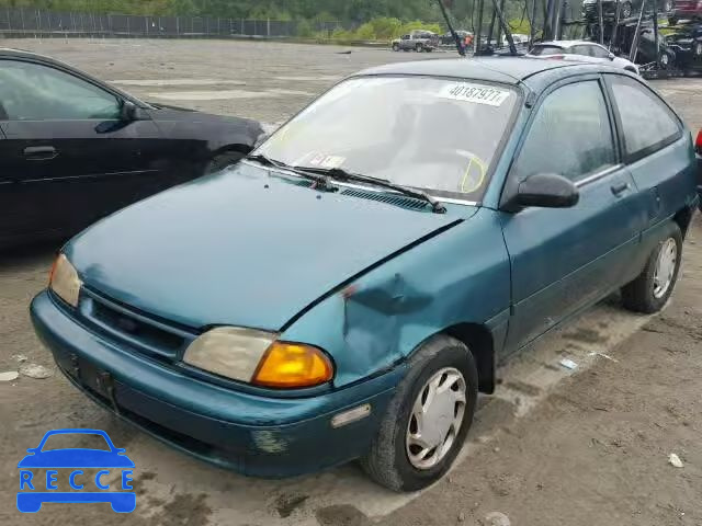 1996 FORD ASPIRE KNJLT05H4T6187826 image 1