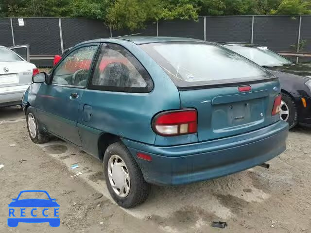 1996 FORD ASPIRE KNJLT05H4T6187826 image 2