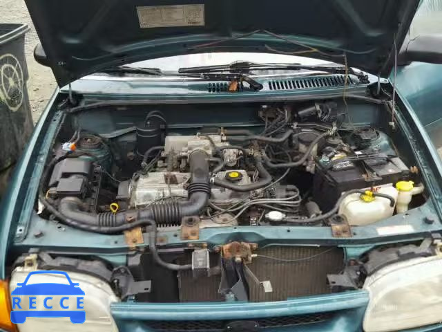 1996 FORD ASPIRE KNJLT05H4T6187826 image 6