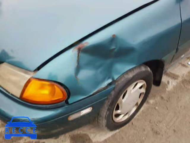 1996 FORD ASPIRE KNJLT05H4T6187826 image 8