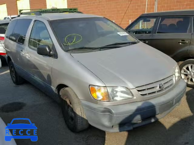 2001 TOYOTA SIENNA 4T3ZF13C11U350459 image 0