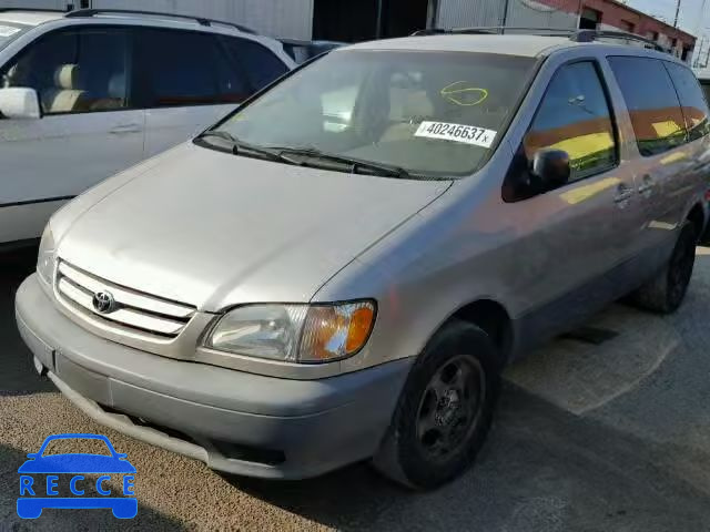 2001 TOYOTA SIENNA 4T3ZF13C11U350459 image 1
