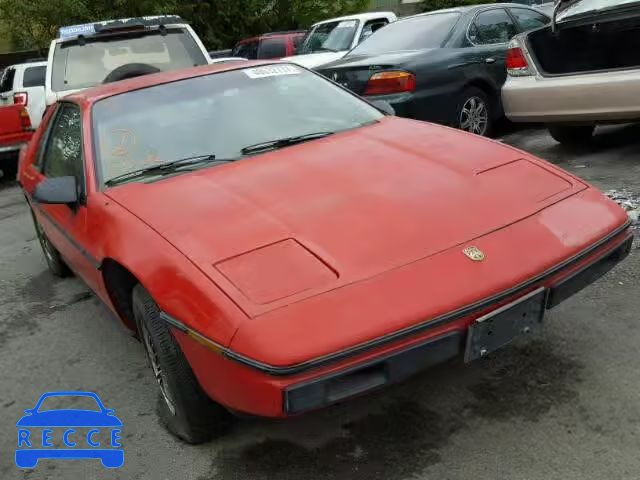 1984 PONTIAC FIERO 1G2AM37R6EP319405 image 0