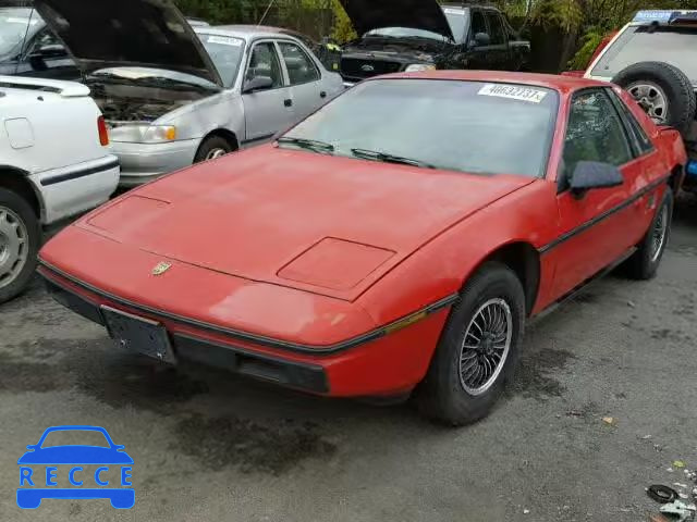 1984 PONTIAC FIERO 1G2AM37R6EP319405 image 1