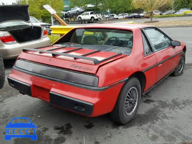 1984 PONTIAC FIERO 1G2AM37R6EP319405 image 3