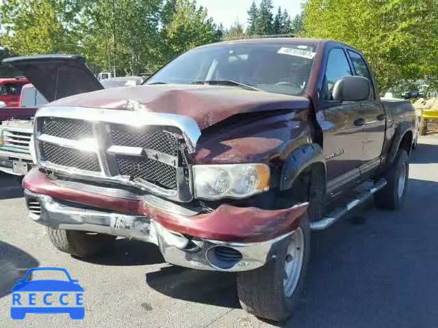 2003 DODGE RAM 2500 3D7KU28D53G729522 зображення 1