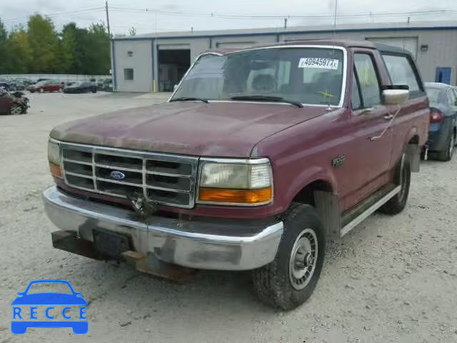 1992 FORD BRONCO 1FMEU15NXNLA40575 Bild 1