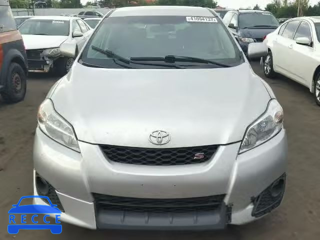 2009 TOYOTA COROLLA MA 2T1LE40E69C010312 зображення 8