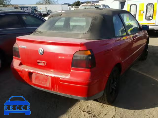 1999 VOLKSWAGEN CABRIO 3VWCB61E1XM812741 image 3