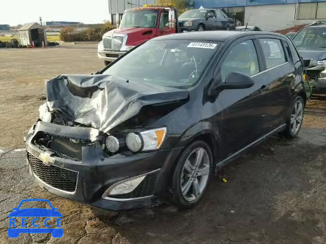 2013 CHEVROLET SONIC RS 1G1JG6SB1D4143791 image 1
