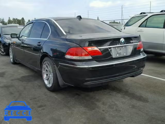 2006 BMW 750 WBAHN83506DT34487 image 2