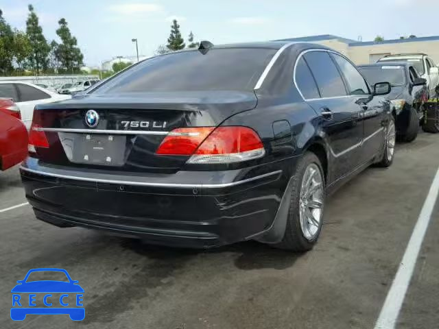 2006 BMW 750 WBAHN83506DT34487 зображення 3