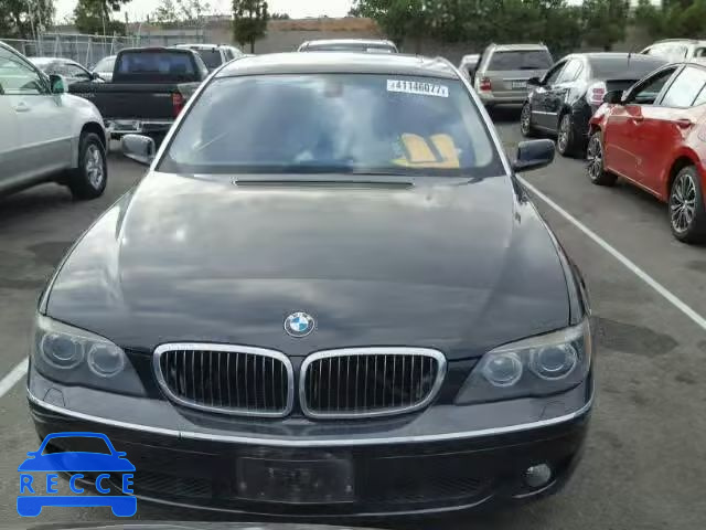 2006 BMW 750 WBAHN83506DT34487 image 8