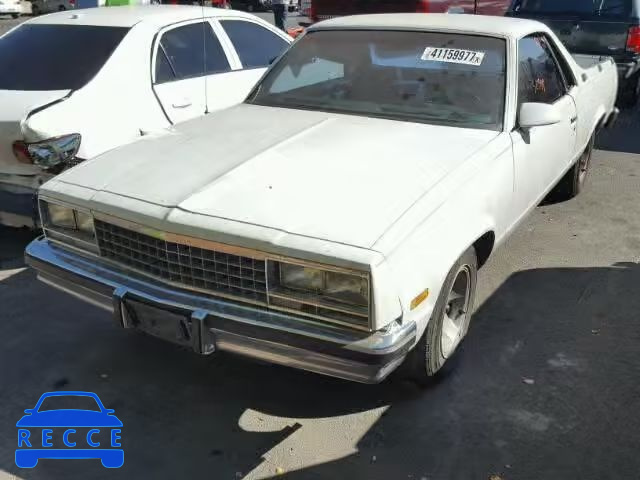 1986 CHEVROLET EL CAMINO 3GCCW80H3GS903861 image 1