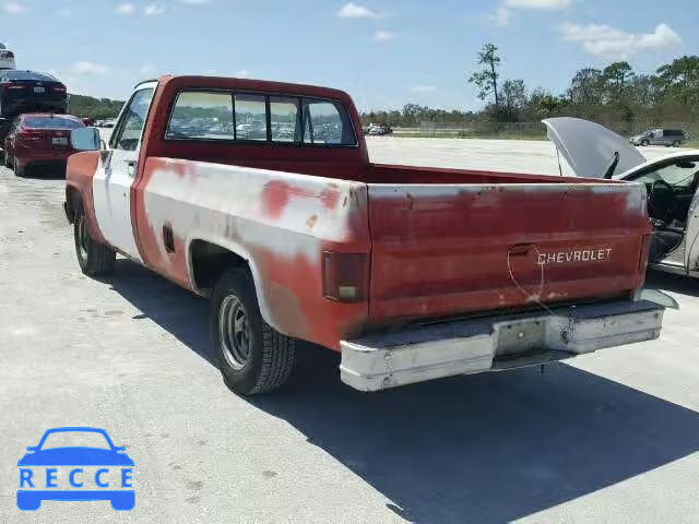 1985 CHEVROLET C10 1GCDC14N9FF358255 image 2