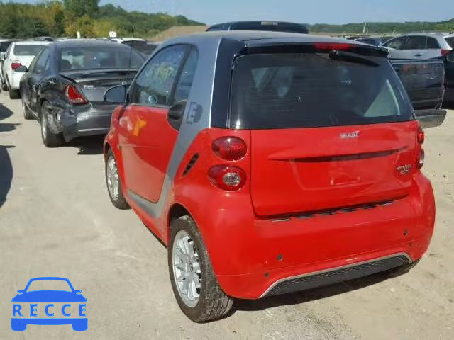 2014 SMART FORTWO WMEEJ9AA7EK737448 image 2