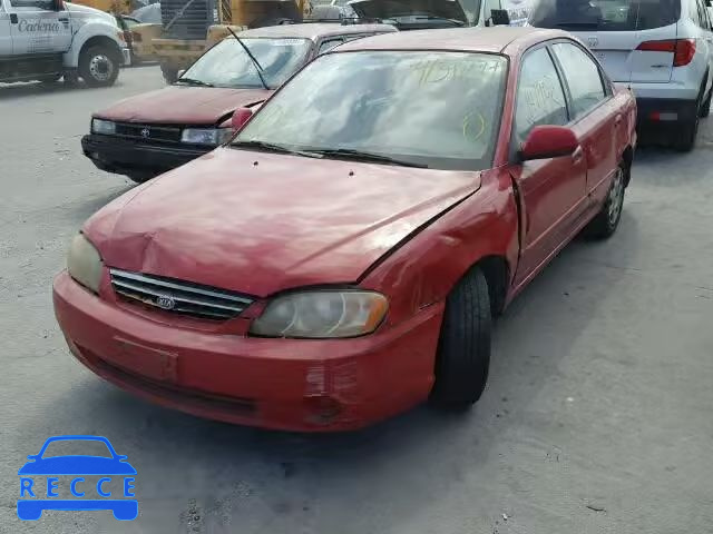 2002 KIA SPECTRA KNAFB121125186649 image 1