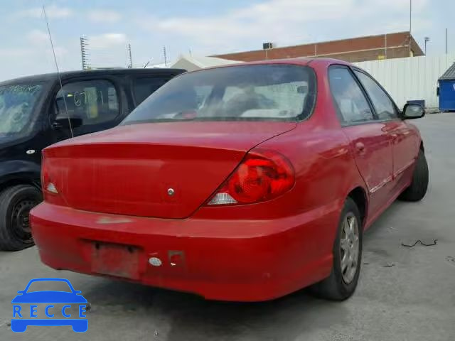 2002 KIA SPECTRA KNAFB121125186649 image 3