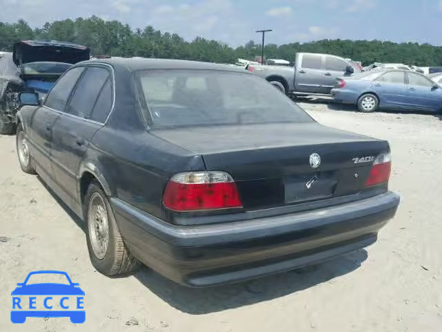 1995 BMW 740 WBAGF632XSDH04540 image 2