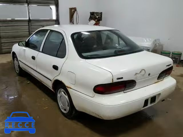 1997 GEO PRIZM 1Y1SK5265VZ412687 image 2