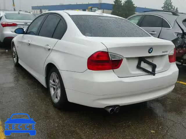 2007 BMW 328 WBAVA33577KX75080 image 2