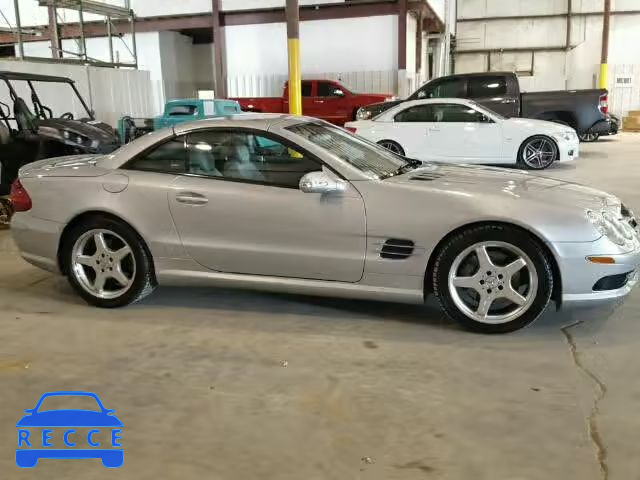 2003 MERCEDES-BENZ SL WDBSK75F63F015255 image 8