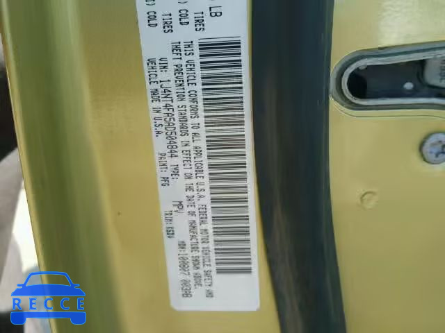 2010 JEEP COMPASS 1J4NT4FA5AD504844 image 9
