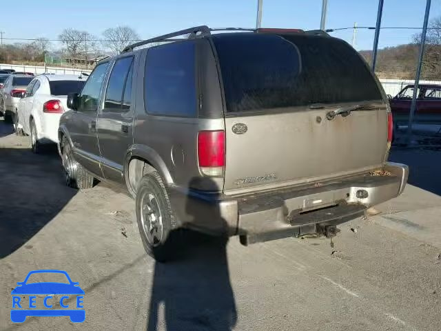 2004 CHEVROLET BLAZER 1GNDT13X24K159305 image 2