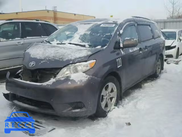 2014 TOYOTA SIENNA BAS 5TDZK3DC0ES455376 image 1