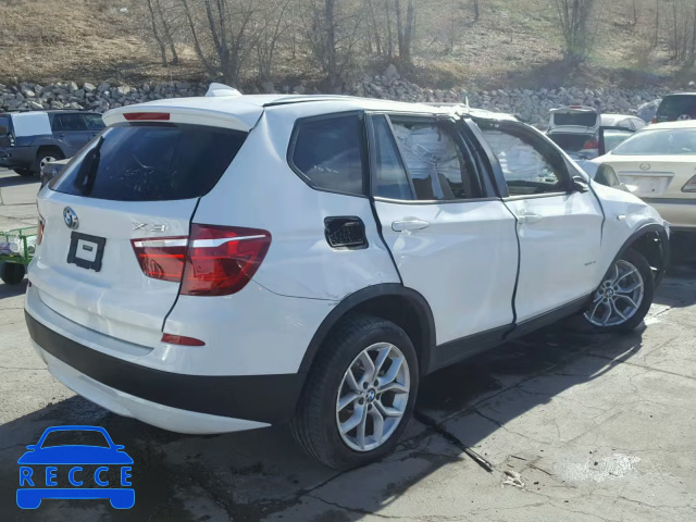 2012 BMW X3 XDRIVE3 5UXWX7C57CL735940 зображення 3