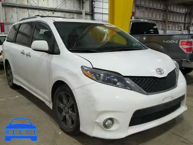 2017 TOYOTA SIENNA SE 5TDXZ3DC0HS838886 image 0