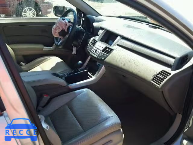 2009 ACURA RDX 5J8TB18289A007595 зображення 4